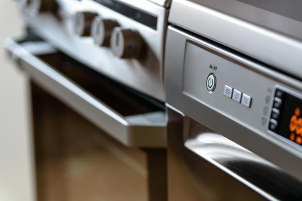 a modern stainless steal dish washer machine